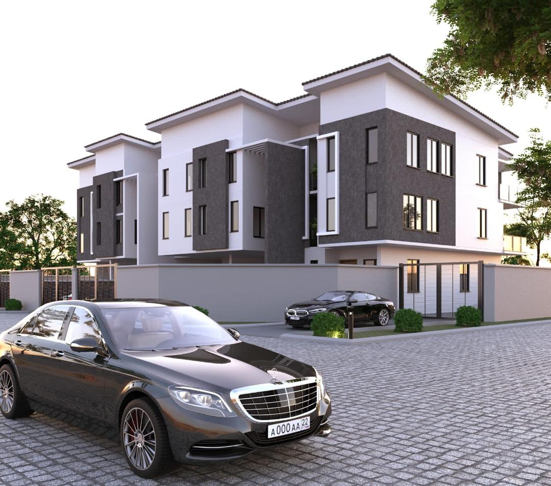 Proposed Terrace House for LSDPC, view 5